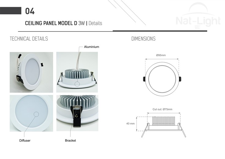 Ceiling-Panel-Model-D-3w