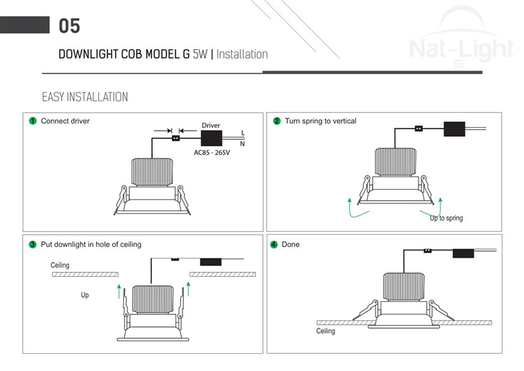 Downlight-Cob-Model-G-5w