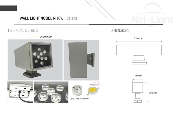 Wall-Light-Model-M-18w