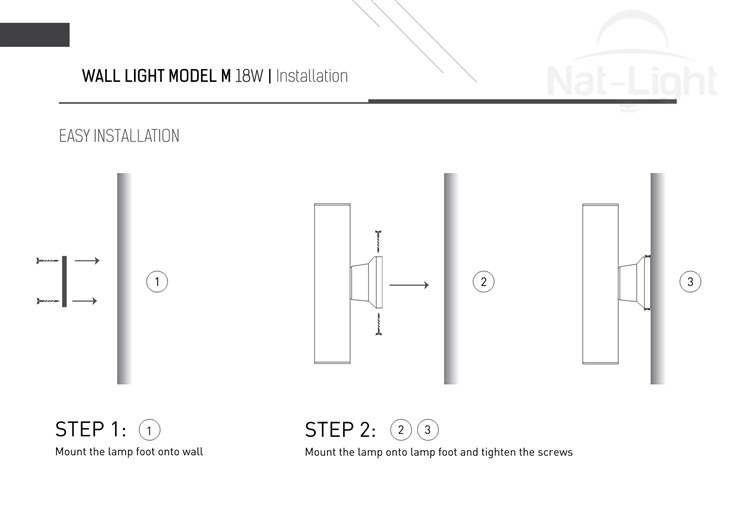 Wall-Light-Model-M-18w