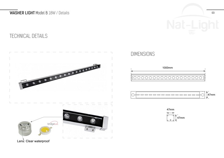 Washer-Light-Model-B-18w