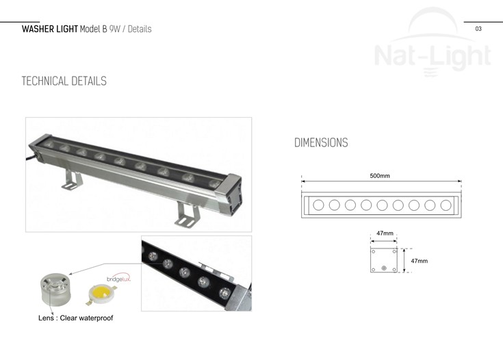 Washer-Light-Model-B-9w-220v