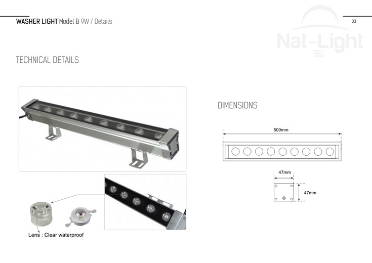 Washer-Light-Model-B-9w