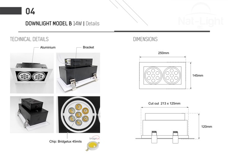 Downlight-Cob-Model-B-14w