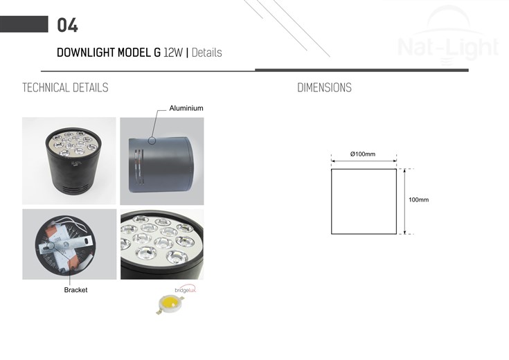 Downlight-Cob-Model-G-12w-Black