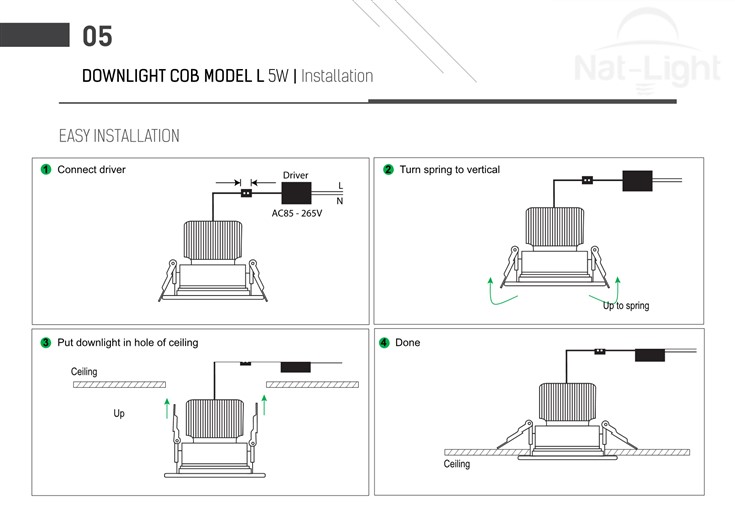 Downlight-Cob-Model-L-5w