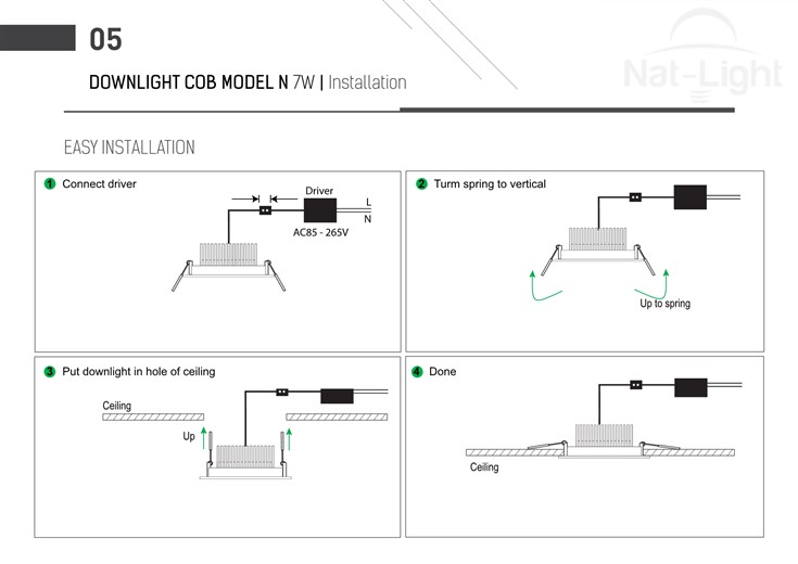 Downlight-Cob-Model-N-7w