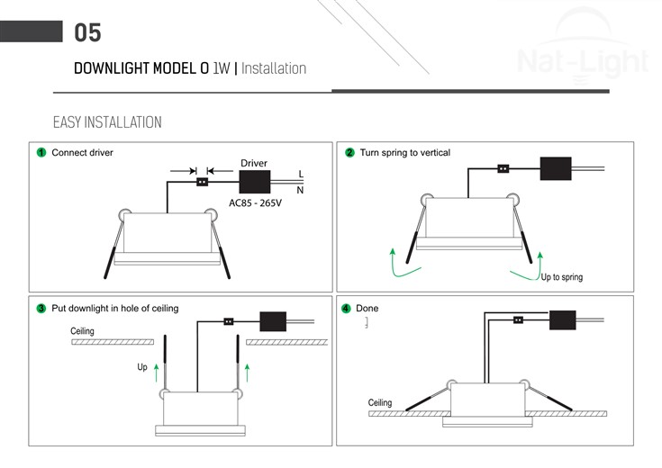 Downlight-Cob-Model-O-1w