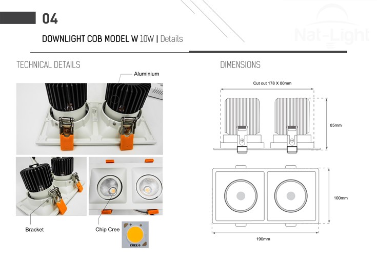 Downlight-Cob-Model-V-24w