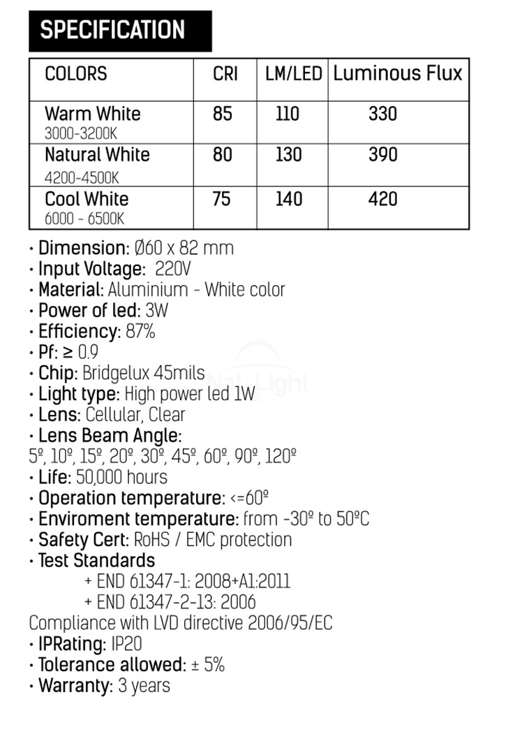 Thong-So-Ky-Thuat-Downlight-Cob-Model-G-3w