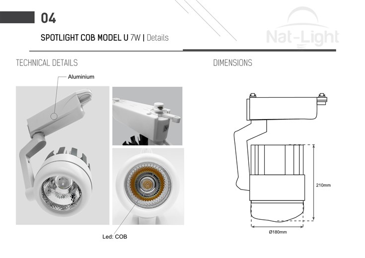 SPOTLIGHT-COB-MODEL-U-7W