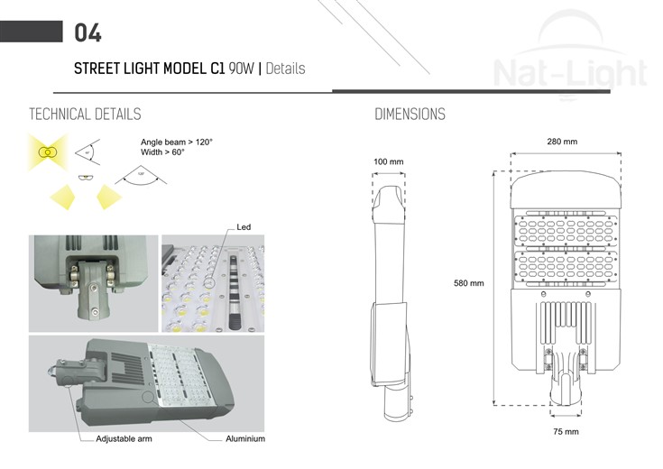 STREET-LIGHT-MODEL-C1-90W