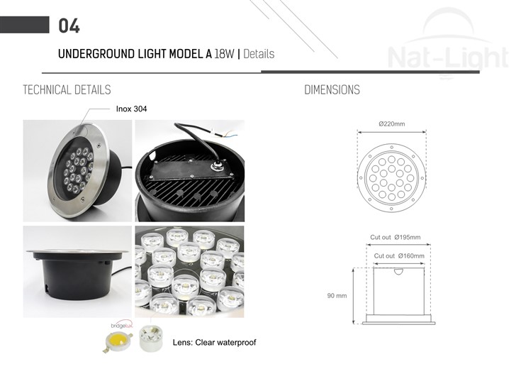 Underground-Light-model-A-18W