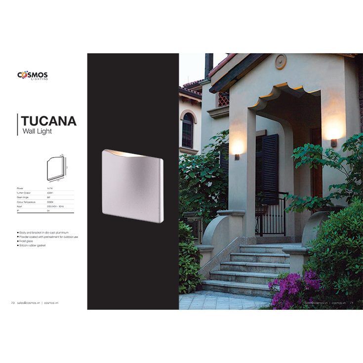 Thông số và ứng dụng đèn led Tucana