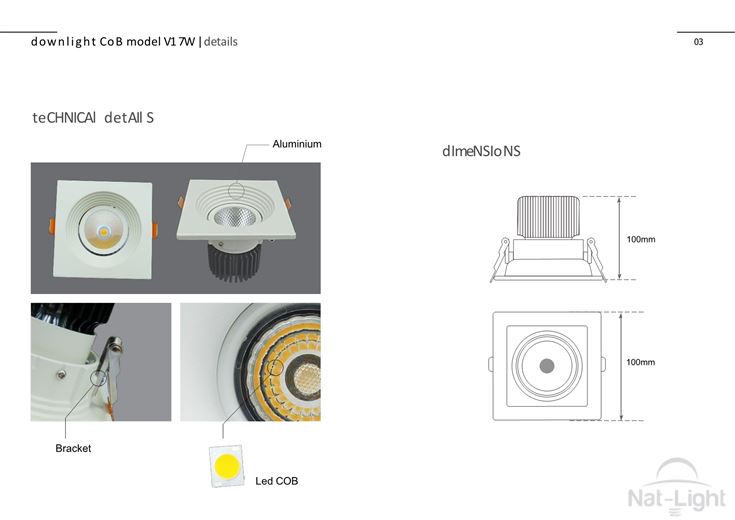 Downlight-Cob-Model-V1-7w