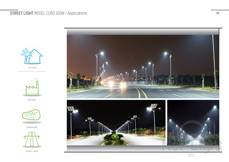 Street-Light-Model-Cob3-100w