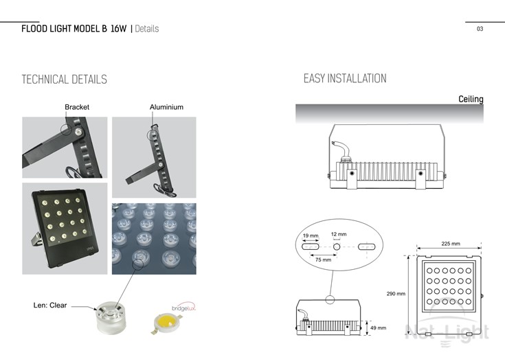 Flood-Light-Model-B-16w