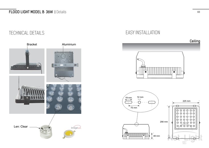 Flood-Light-Model-B-36w