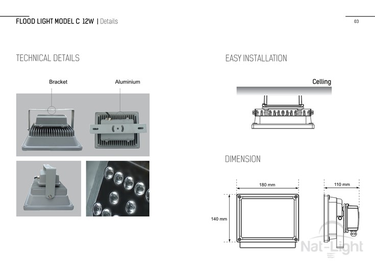 Flood-Light-Model-C-12w