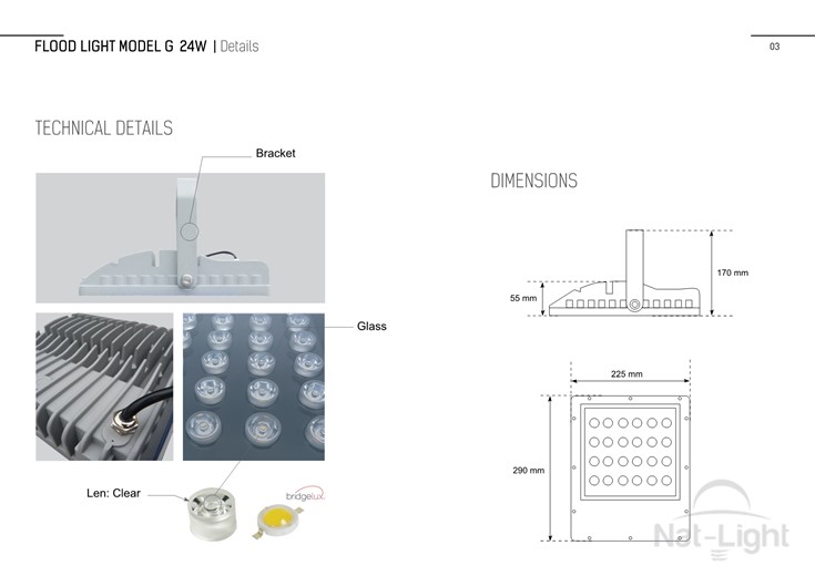 Flood-Light-Model-G-24w