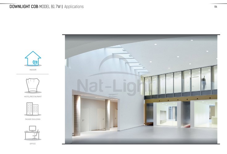 DOWNLIGHT-COB-MODEL-B1-7W-4