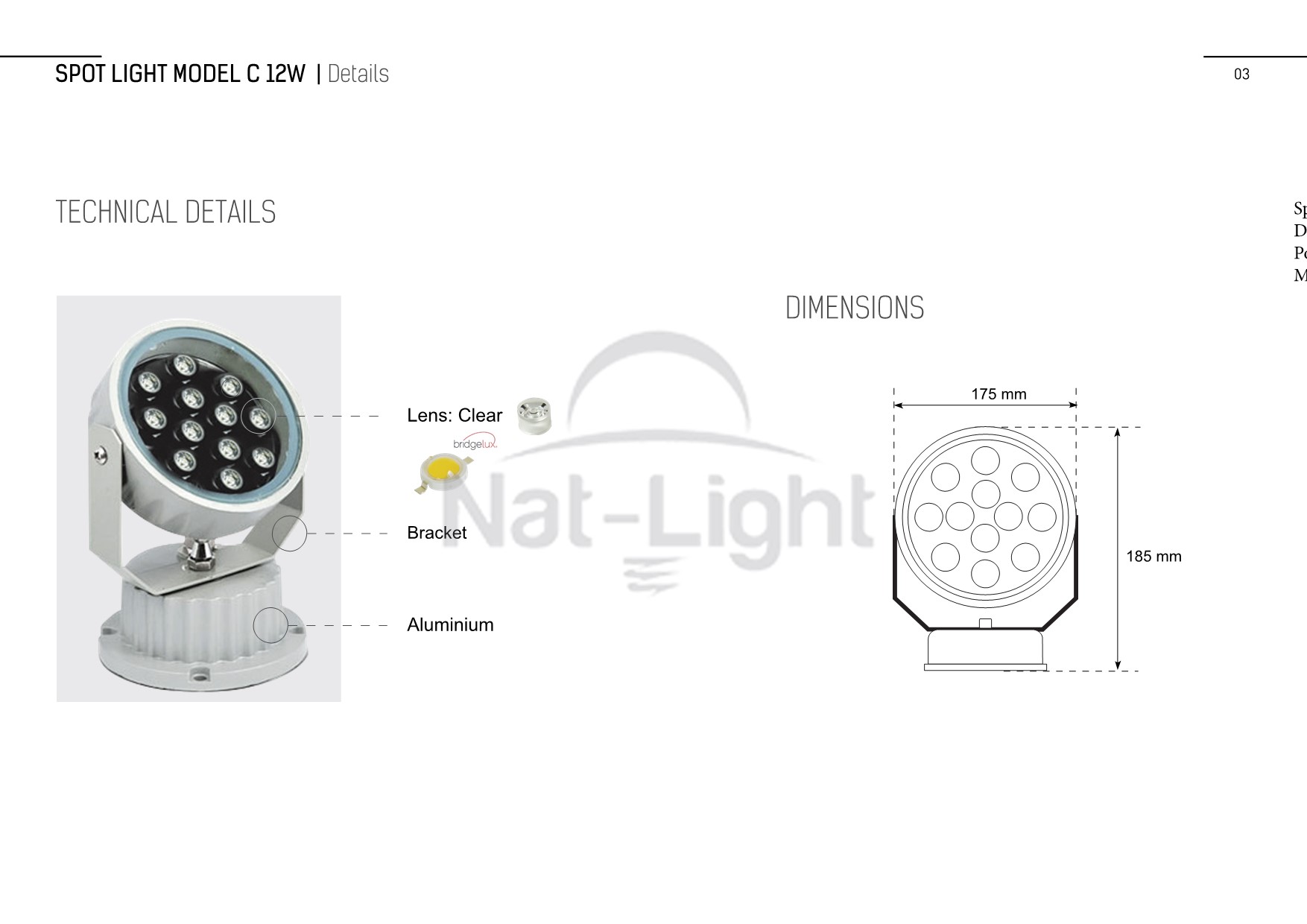 SPOT-LIGHT-MODEL-C-12W-01