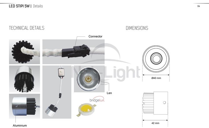 ELEK.LED-STIPI-5W-4