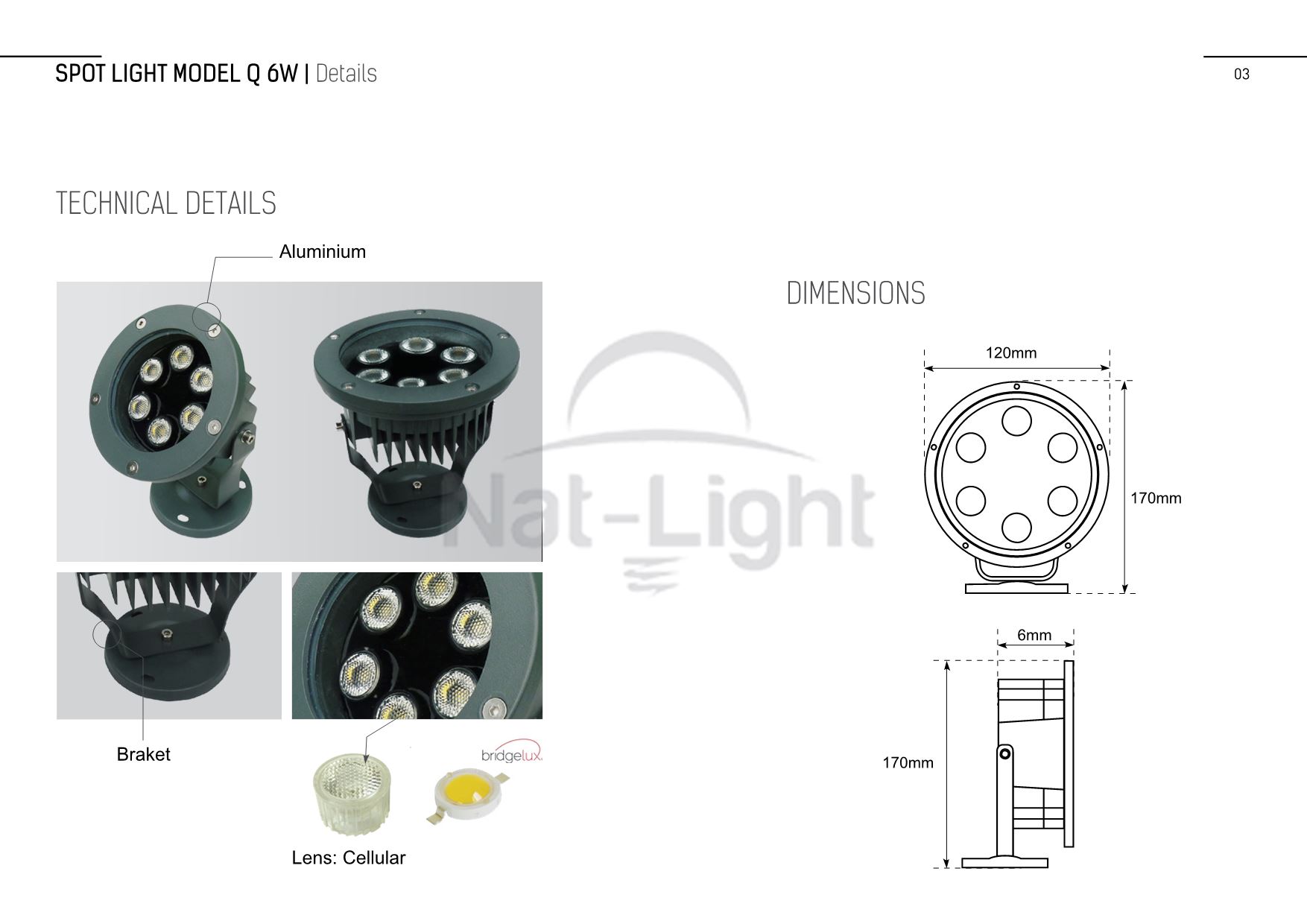 SPOTLIGHT-MODEL-Q-6W