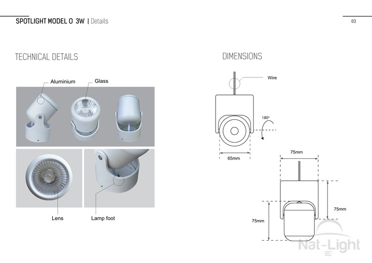 Spot-Light-Model-O-3w