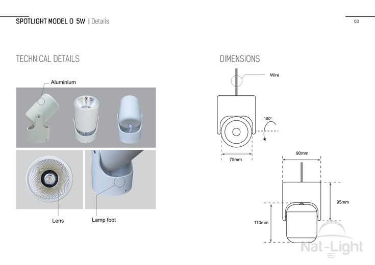 Spot-Light-Model-O-5w